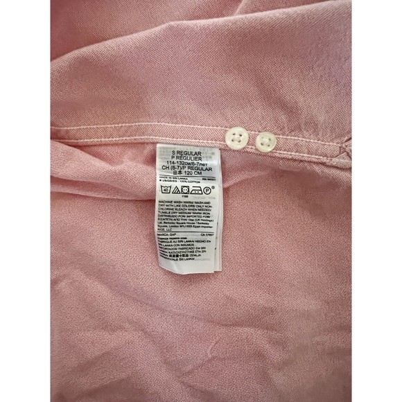 LOT Gap Boys 2 Long Sleeve Button Down Shirts 1 Cardigan - Picture 11 of 12